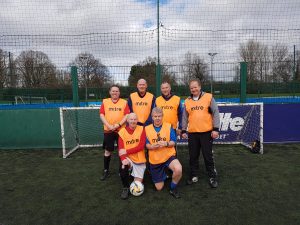 Team Photo Of Walking Football Participants