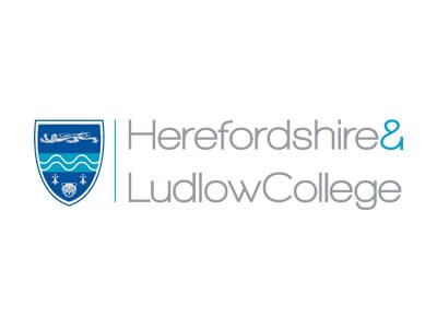 Herefordshire and Ludlow college logo