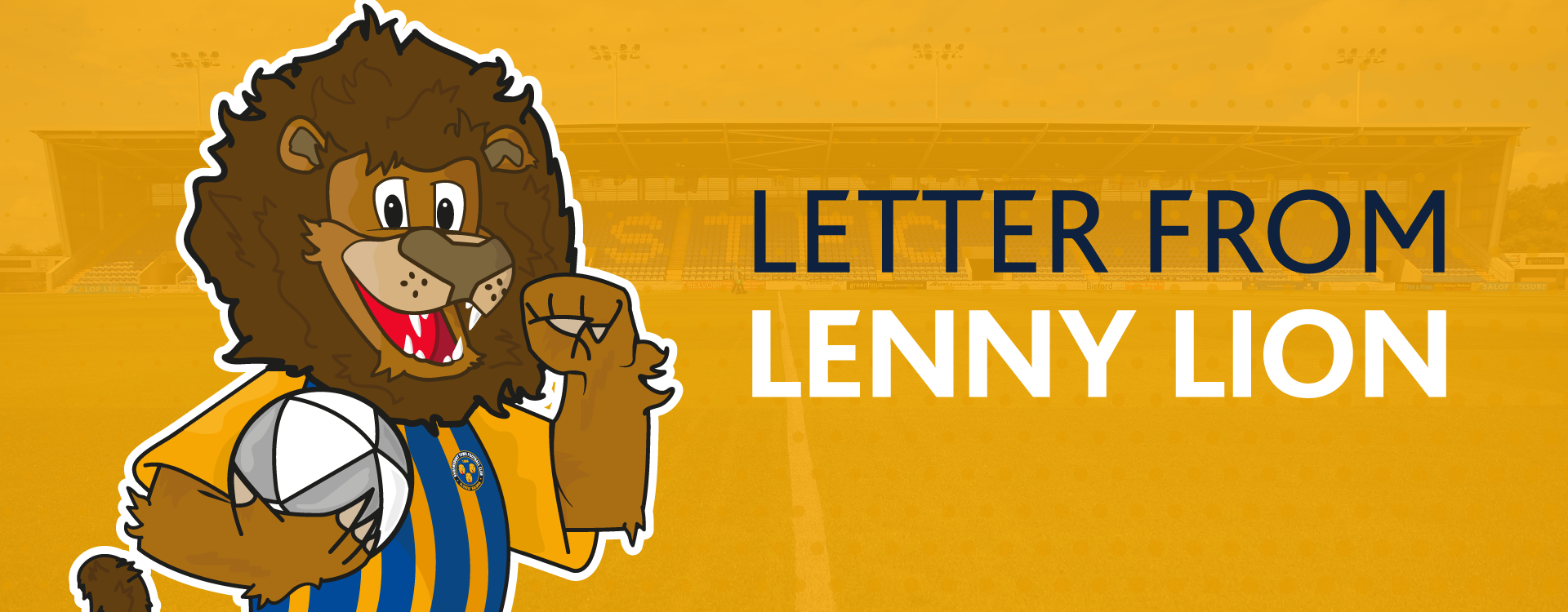 Letter from Lenny button