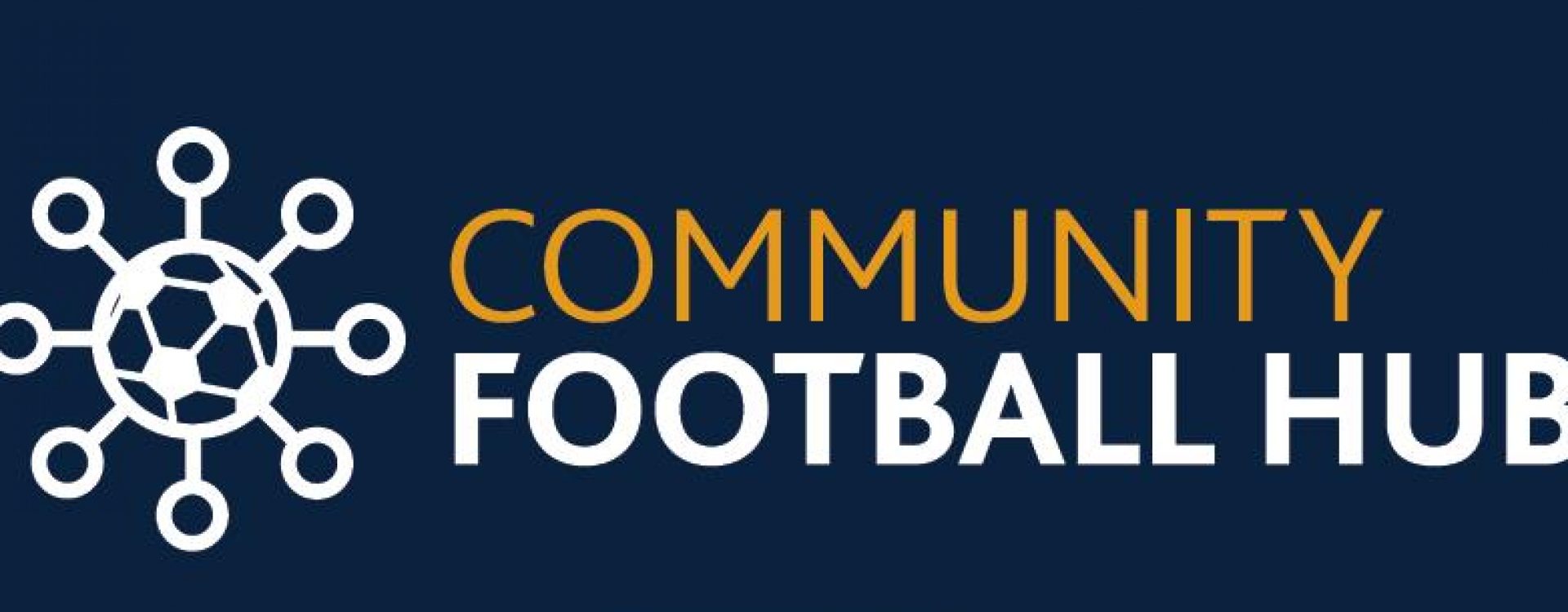 Flyer advertising opening event for community football hub