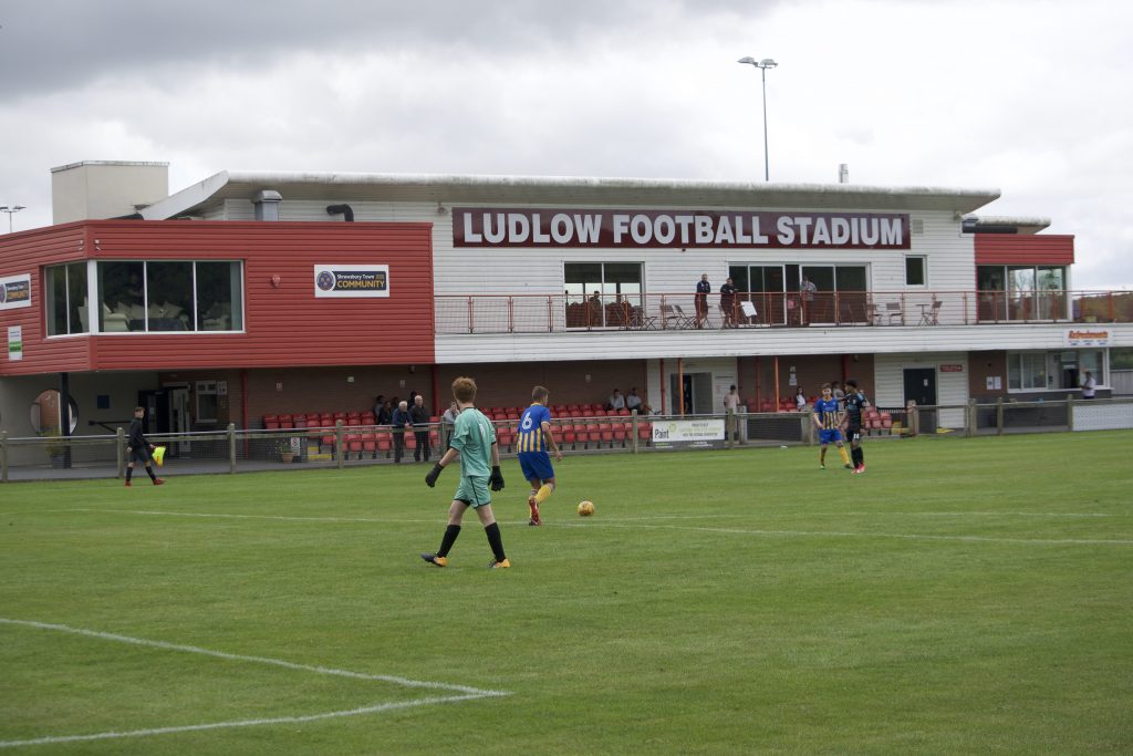 FirstTeam Fixture at Ludlow Football Stadium Shrewsbury Town Foundation